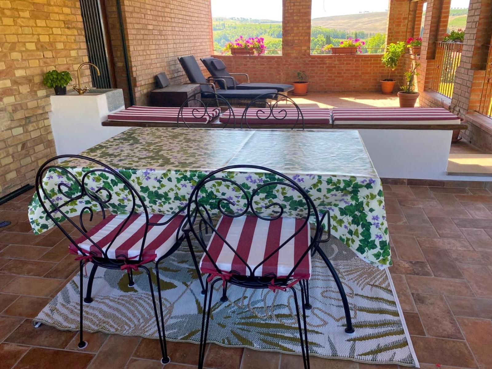 I Due Cipressi Guest House Torrenieri Ruang foto